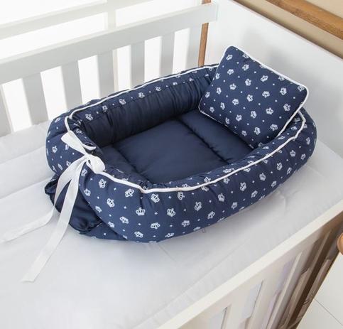 Ninho Redutor de Berço 2 peças sem alça Coroa Marinho - I9 Baby é boa?