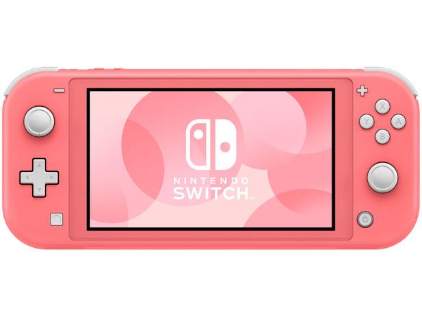 Nintendo Switch Lite 32GB Coral 5,5” Menor preço em Nintendo Switch Lite 32GB Coral 5,5”