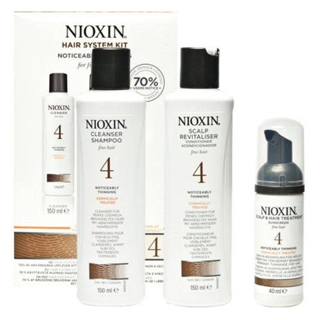 Nioxin Hair System Kit 4 - Wella Menor preço em Nioxin Hair System Kit 4 - Wella