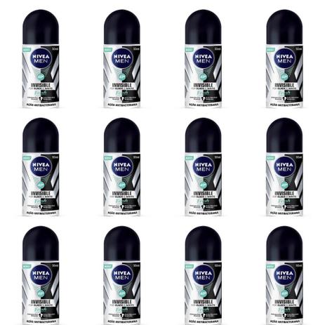 Nivea Black  White Fresh Desodorante Rollon Masculino 50ml (Kit C/12) é boa?