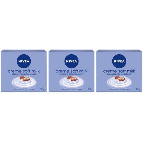Nivea Creme Soft Milk Sabonete 90g (Kit C/03) é boa?