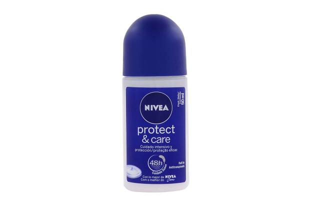 Nivea Desodorante Roll-On Protect Care Feminino 50ml Menor preço em Nivea Desodorante Roll-On Protect Care Feminino 50ml
