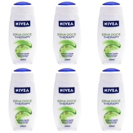 Nivea Erva Doce Sabonete Líquido 250ml (Kit C/06) Menor preço em Nivea Erva Doce Sabonete Líquido 250ml (Kit C/06)