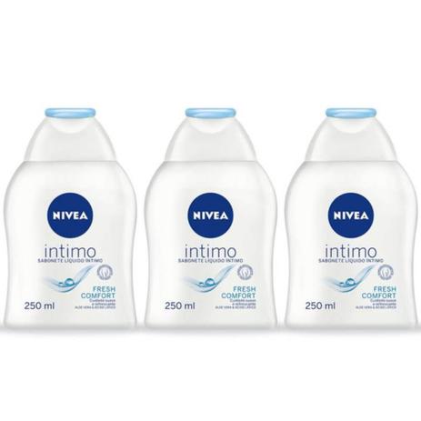 Nivea Fresh Comfort Sabonete Íntimo 250ml (Kit C/03) Menor preço em Nivea Fresh Comfort Sabonete Íntimo 250ml (Kit C/03)