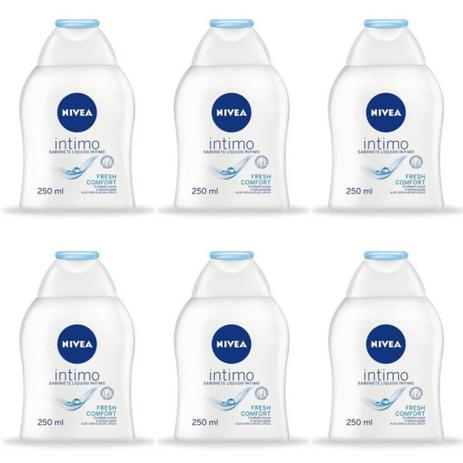 Nivea Fresh Comfort Sabonete Íntimo 250ml (Kit C/06) Menor preço em Nivea Fresh Comfort Sabonete Íntimo 250ml (Kit C/06)