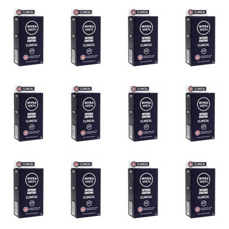 Nivea Intense Control Desodorante Spray Masculino 42g (Kit C/12) Menor preço em Nivea Intense Control Desodorante Spray Masculino 42g (Kit C/12)