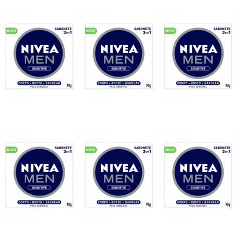 Nivea Men 3em2 Sabonete Sensitive 90g (Kit C/06) é boa?