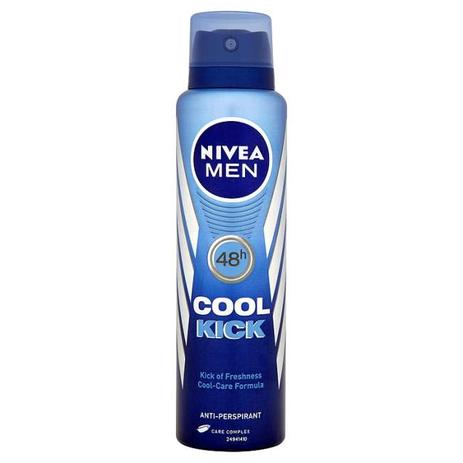 Nivea Men Desodorante Cool Kick 48H - Aerosol 150ml Menor preço em Nivea Men Desodorante Cool Kick 48H - Aerosol 150ml