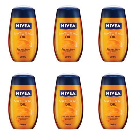 Nivea Natural Oil Sabonete Líquido 200ml (Kit C/06) Menor preço em Nivea Natural Oil Sabonete Líquido 200ml (Kit C/06)