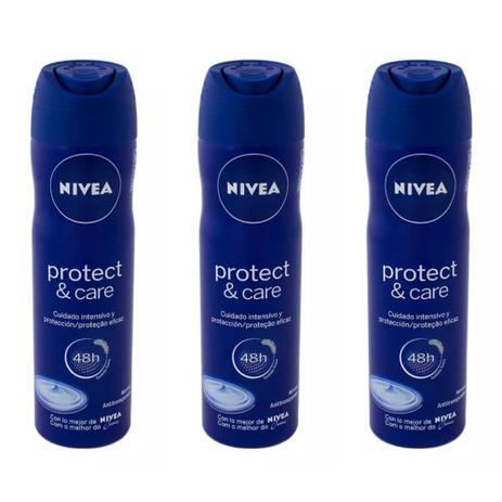Nivea Protect  Care Desodorante Aerosol 150ml (Kit C/03) é boa?