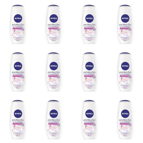 Nivea Suave Sabonete Líquido Antibacteriano 250ml (Kit C/12) Menor preço em Nivea Suave Sabonete Líquido Antibacteriano 250ml (Kit C/12)
