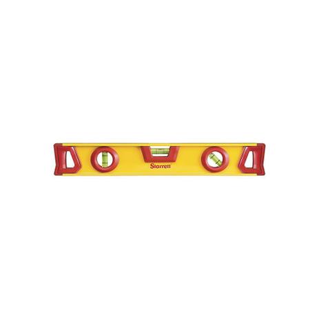 Nível de Alumínio 16” Amarelo E Vermelho - Starrett Menor preço em Nível de Alumínio 16” Amarelo E Vermelho - Starrett