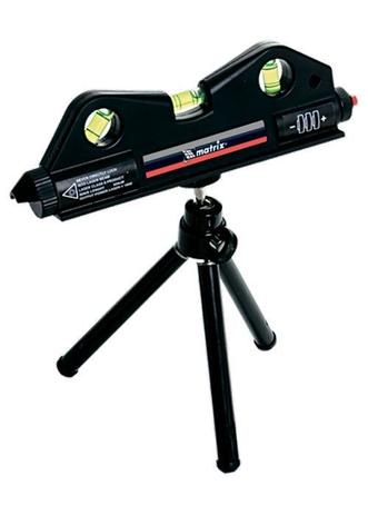 Nível Laser 170mm Com Tripé 150mm 3 Bolhas Nivelamento - Mtx Menor preço em Nível Laser 170mm Com Tripé 150mm 3 Bolhas Nivelamento - Mtx