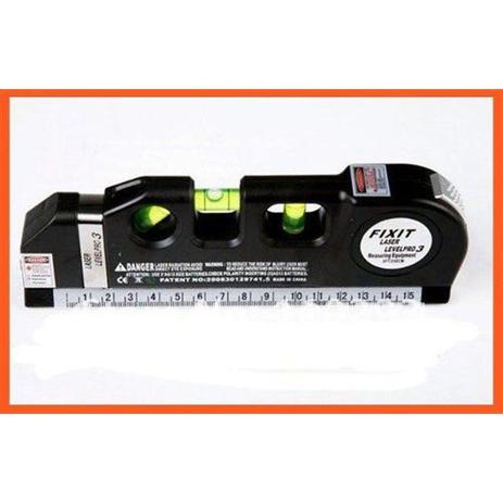 Nivel laser horizontal, vertical e cruz prumo fixit level pro com trena acoplada 10mts. - Represent é boa?