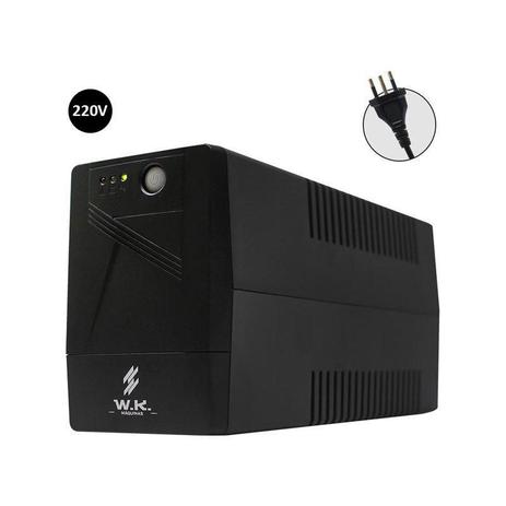 Nobreak 600/650 Va 220v - Pc Videogame DRV Câmera Notebook - WK - W.K. é boa?