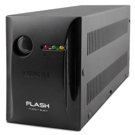 Nobreak Flash+ 700VA Bivolt 04 Tomadas E115/230v-s115v 51070726 - UPSAI Menor preço em Nobreak Flash+ 700VA Bivolt 04 Tomadas E115/230v-s115v 51070726 - UPSAI