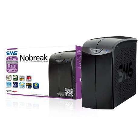 Nobreak Interactive SMS 27397 STATION II 800S 220V 6 Tomadas Menor preço em Nobreak Interactive SMS 27397 STATION II 800S 220V 6 Tomadas