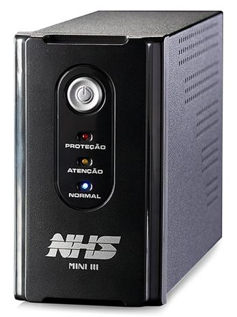 Nobreak NHS 700VA Mini III Bivolt 1 X BATERIA 7Ah - Nhs - sistemas de energia Menor preço em Nobreak NHS 700VA Mini III Bivolt 1 X BATERIA 7Ah - Nhs - sistemas de energia