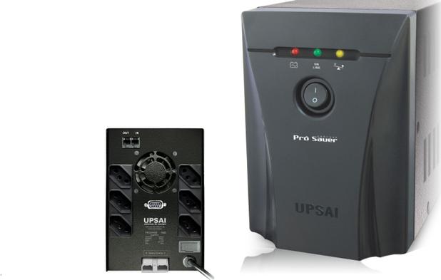 Nobreak PRO SAVER 1800VA Bivolt x 115V 2BS/BA 6 Tomadas - UPSAI Menor preço em Nobreak PRO SAVER 1800VA Bivolt x 115V 2BS/BA 6 Tomadas - UPSAI