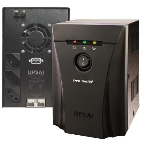 Nobreak Pro-Saver3 1400VA Bivolt 06 Tomadas E115/220/s115v 51275606 UPSAI Menor preço em Nobreak Pro-Saver3 1400VA Bivolt 06 Tomadas E115/220/s115v 51275606 UPSAI