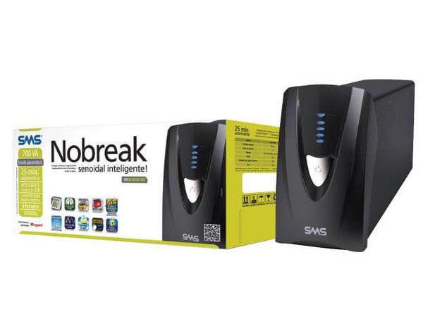Nobreak senoidal interactive sms 27570 manager iii 700va senoidal entrada bivolt 220v / 115v e saída Menor preço em Nobreak senoidal interactive sms 27570 manager iii 700va senoidal entrada bivolt 220v / 115v e saída