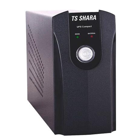 Nobreak TS Shara 375 UPS Compact 600 VA 115V Preto 4 Tomadas Menor preço em Nobreak TS Shara 375 UPS Compact 600 VA 115V Preto 4 Tomadas