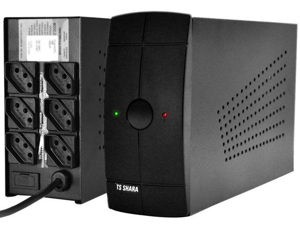 Nobreak TS Shara 700VA Bivolt - PowerUps Menor preço em Nobreak TS Shara 700VA Bivolt - PowerUps