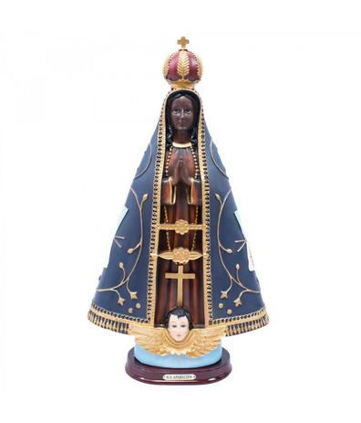 Nossa Senhora Aparecida 41.5cm - Enfeite Resina - Produtos infinity presentes Menor preço em Nossa Senhora Aparecida 41.5cm - Enfeite Resina - Produtos infinity presentes
