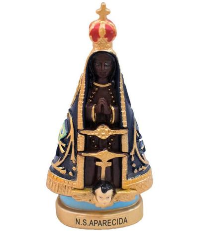 Nossa Senhora Aparecida 9cm - Enfeite Resina - Produtos infinity presentes Menor preço em Nossa Senhora Aparecida 9cm - Enfeite Resina - Produtos infinity presentes