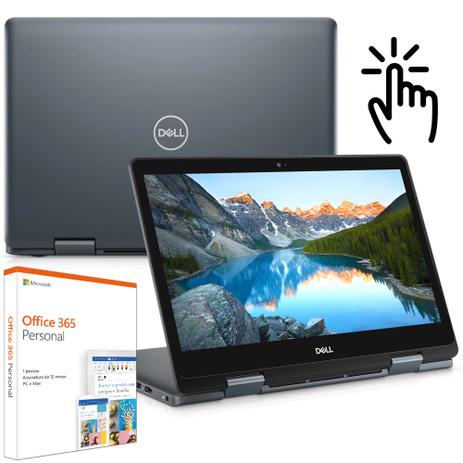 Notebook 2 em 1 Dell Inspiron i14-5481-M10F 8ª Geração Intel Core i3 4GB 1TB LED 14” HD Touch Windows 10 McAfee Office 365 Menor preço em Notebook 2 em 1 Dell Inspiron i14-5481-M10F 8ª Geração Intel Core i3 4GB 1TB LED 14” HD Touch Windows 10 McAfee Office 365