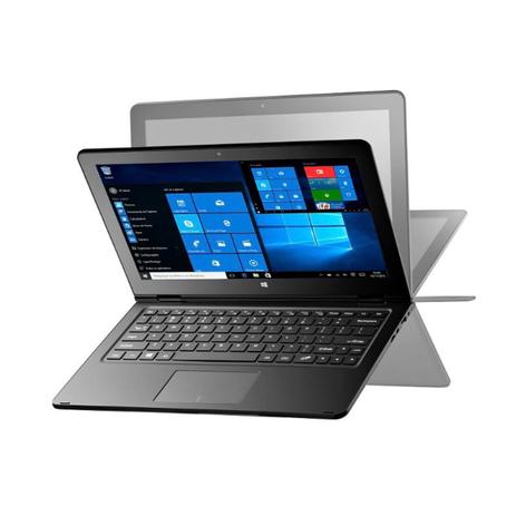 Notebook 2 em 1 Multilaser NB258 Intel Quad Tela 11,6 2GB Ram Win 10 Menor preço em Notebook 2 em 1 Multilaser NB258 Intel Quad Tela 11,6 2GB Ram Win 10