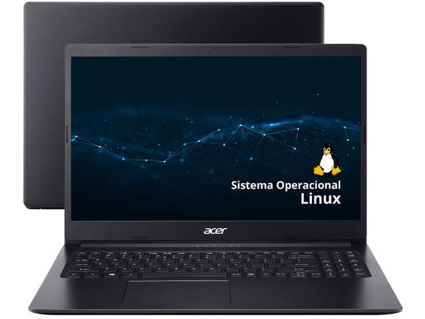 Notebook Acer Aspire 3 A315-34-C6ZS Intel Celeron - Dual-Core 4GB 1TB 15,6” LED Linux Menor preço em Notebook Acer Aspire 3 A315-34-C6ZS Intel Celeron - Dual-Core 4GB 1TB 15,6” LED Linux