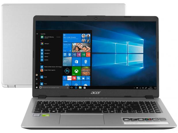 Notebook Acer Aspire 5 A515-52G-79H1 Intel Core i7 - 8GB 1TB 128GB SSD 15,6” Placa de Vídeo 2GB Menor preço em Notebook Acer Aspire 5 A515-52G-79H1 Intel Core i7 - 8GB 1TB 128GB SSD 15,6” Placa de Vídeo 2GB