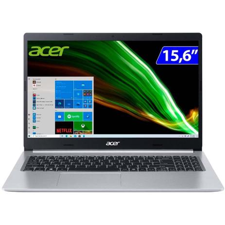 Notebook Acer Tela 15.6 i5 256GB 8GBRAM SSD A515-55G-51HJ Windows 10 Menor preço em Notebook Acer Tela 15.6 i5 256GB 8GBRAM SSD A515-55G-51HJ Windows 10