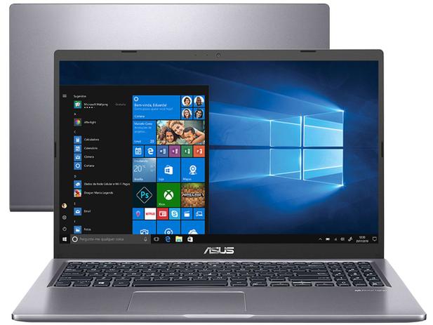 Notebook Asus M515DA-EJ502T AMD Ryzen 5 8GB - 256GB 15,6” Full HD Windows  10 - Notebook e Macbook - Magazine Luiza