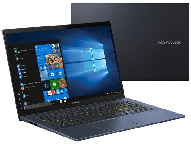 Notebook Asus VivoBook 15 X513EA-EJ1064T – Intel Core i7 8GB 256GB SSD 15,6” Full HD LED