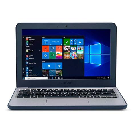 Notebook ASUS VivoBook Intel Celeron N3350 RAM 4GB SSD 64GB Tela 11.6” W202NA-YS03 Azul Menor preço em Notebook ASUS VivoBook Intel Celeron N3350 RAM 4GB SSD 64GB Tela 11.6” W202NA-YS03 Azul