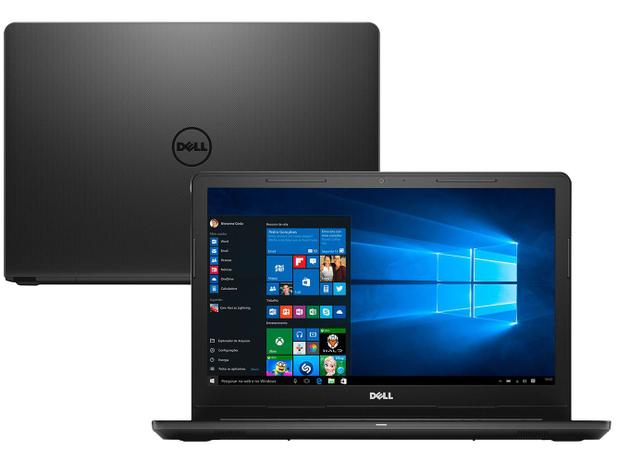 Notebook Dell Inspiron 15 i15-3567-A10P - Intel Core i3 4GB 1TB 15,6” Windows 10 Menor preço em Notebook Dell Inspiron 15 i15-3567-A10P - Intel Core i3 4GB 1TB 15,6” Windows 10