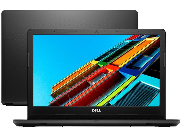 Notebook Dell Inspiron 15 I15-3567-D10P - Intel Core i3 4GB 1TB 15,6” Linux Menor preço em Notebook Dell Inspiron 15 I15-3567-D10P - Intel Core i3 4GB 1TB 15,6” Linux