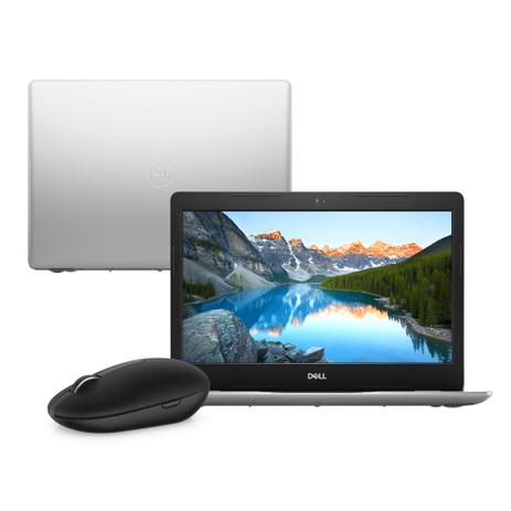 Notebook Dell Inspiron i14-3481-M10M Core i3 4GB 1TB Windows 10 Prata 14” + Mouse Wireless WM326 Menor preço em Notebook Dell Inspiron i14-3481-M10M Core i3 4GB 1TB Windows 10 Prata 14” + Mouse Wireless WM326