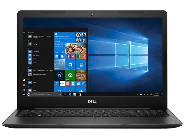 Notebook Dell Inspiron i15-3583-A2XP Intel Core i5 - 4GB 1TB 15,6” Windows 10 Home
