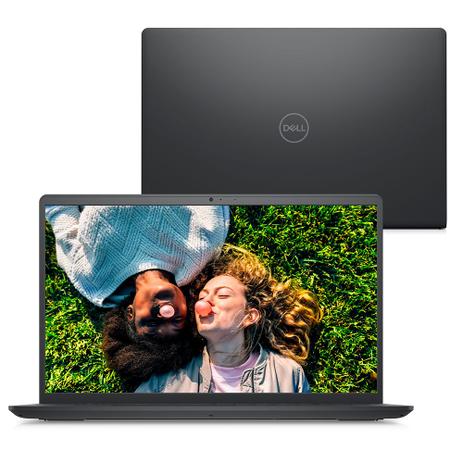 Notebook Dell Inspiron i15-i1100-U10P 15.6"" Full HD Intel Pentium Gold 4GB 128GB SSD Linux Preto - Magazine Cbeneficio