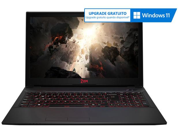 Notebook Gamer 2AM E550 Intel Core i5 8GB 256GB - SSD 15,6” Full HD IPS NVIDIA GTX 1050 Windows 10
