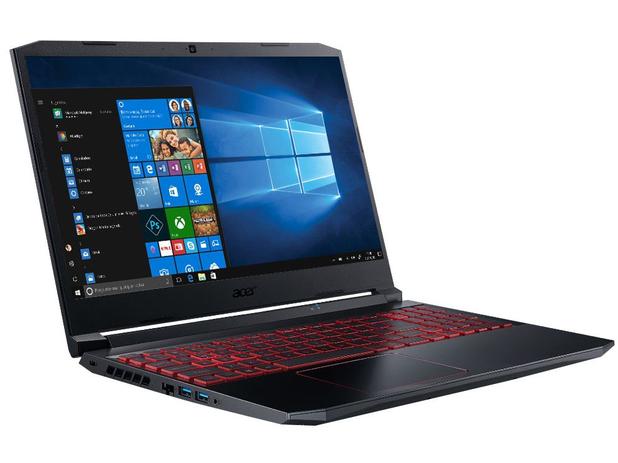 Notebook Gamer Acer Nitro 5 Intel Core i5 16GB - 512GBSSD 15,6” Full HD 144Hz NVIDIA GTX1650ti 4GB