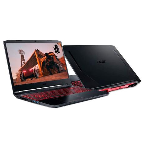 Notebook Gamer Acer Nitro 5 Intel Core i7-10750H, GTX 1660TI 6GB, 8GB RAM, 512GB  SSD, 15.6, Win 10 Home, Preto/Vermelho - AN515-55-705U - Notebook -  Magazine Luiza