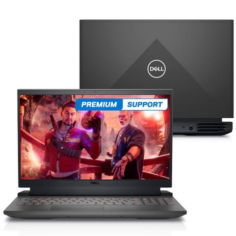 Notebook Gamer Dell G15-a0506-PS10P 15.6″ FHD AMD Ryzen 5 6600H 8GB 256GB SSD NVIDIA RTX 3050 Win 11 Premium Support