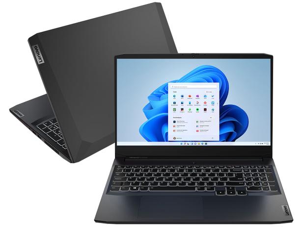 Notebook Gamer Lenovo IdeaPad Gaming 3i AMD Ryzen – 7 8GB 256GB SSD 15,5” Full HD NVIDIA GTX 1650