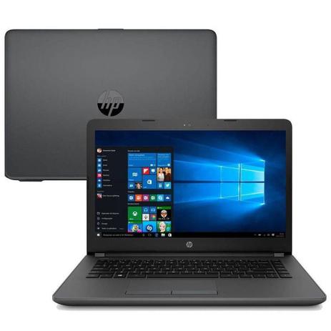 Notebook HP 246 G6 I3-6006u Tela 14 4GB Win10 Home HD 500GB - PRETO Menor preço em Notebook HP 246 G6 I3-6006u Tela 14 4GB Win10 Home HD 500GB - PRETO
