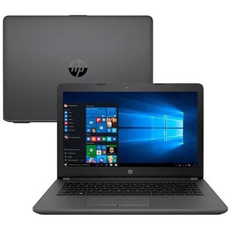 Notebook HP 246 G6 Intel Core i3- 6006U 4GB 500GB Tela 14 HD Windows 10 - Preto Menor preço em Notebook HP 246 G6 Intel Core i3- 6006U 4GB 500GB Tela 14 HD Windows 10 - Preto