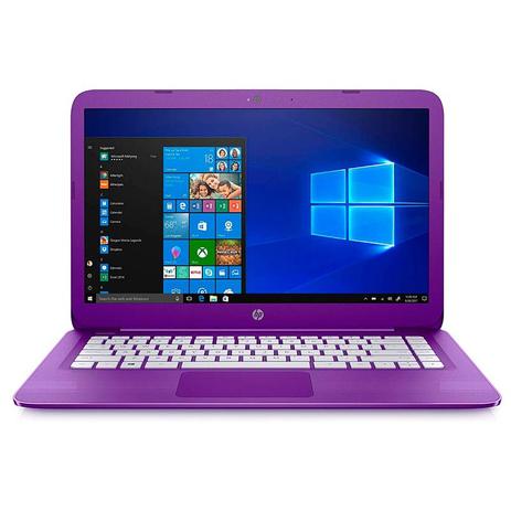 Notebook HP Intel Celeron N3060 RAM 4GB SSD 32GB Windows 10 Tela 14 14-CB011DS Roxo Menor preço em Notebook HP Intel Celeron N3060 RAM 4GB SSD 32GB Windows 10 Tela 14 14-CB011DS Roxo